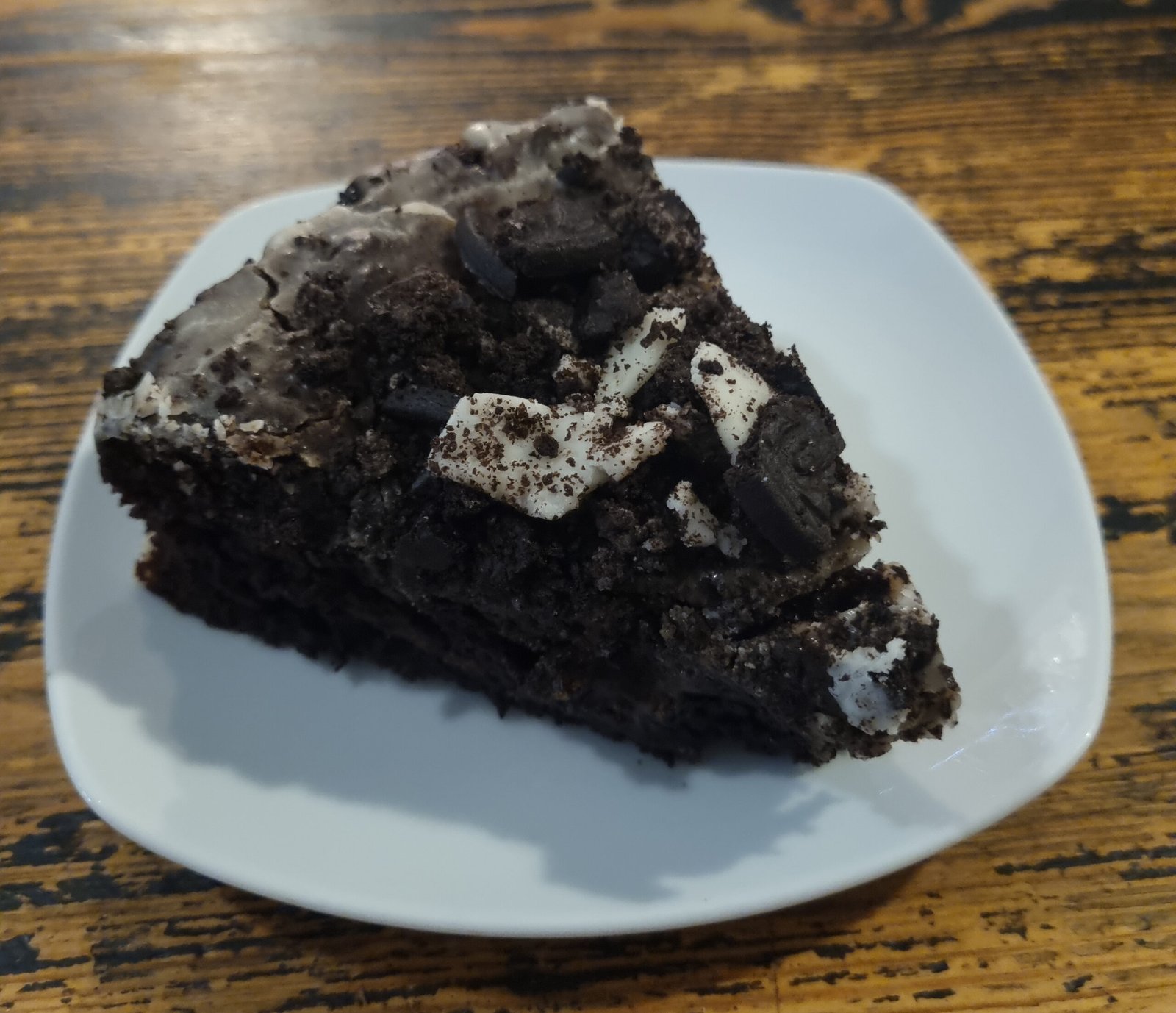 Tarta de Chocolate-Oreo Vegana Casera